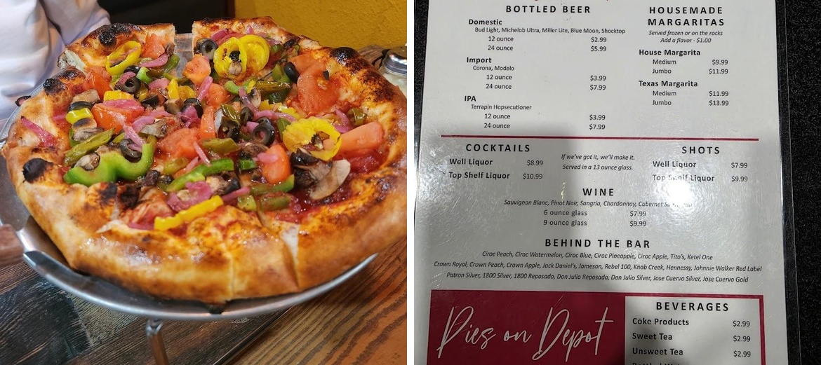 PIES on DEPOT Menu
