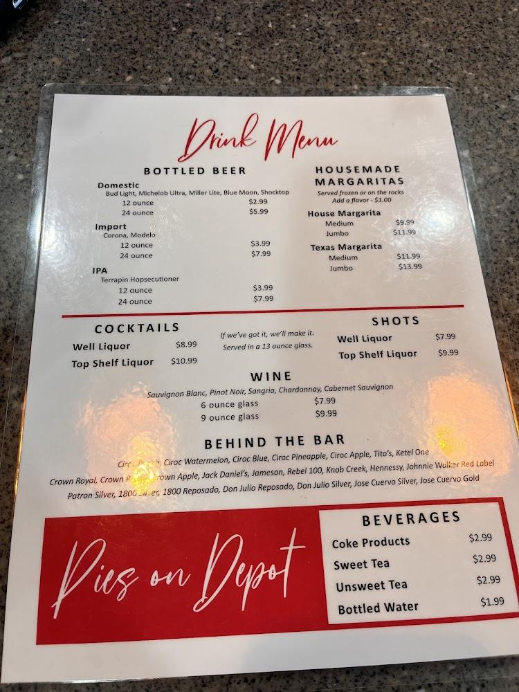 PIES on DEPOT Menu image 3